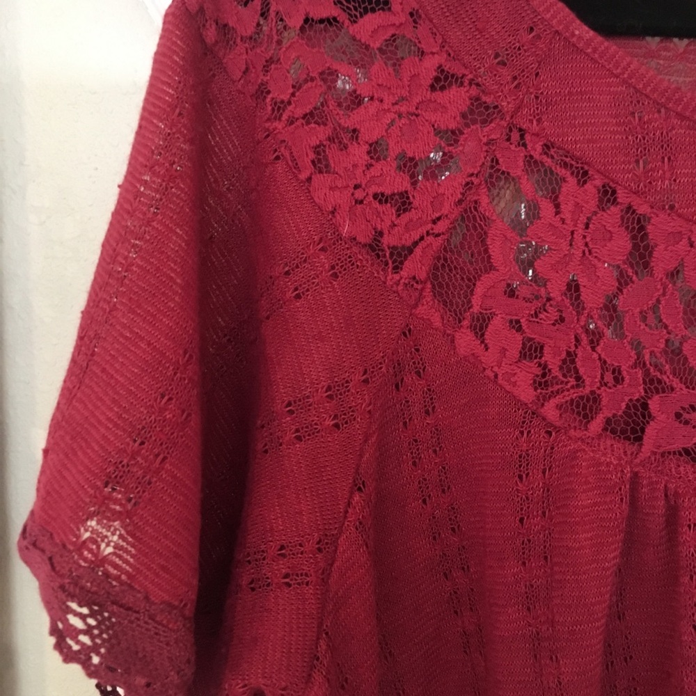 Free People Flowy Boho Top - Picture 3 of 8